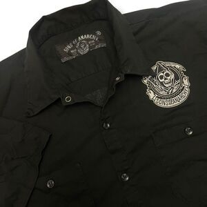 Sons of Anarchy 2XL Button Shirt